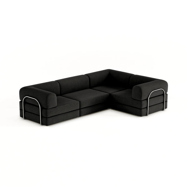 FlexiCloud XL Modular Sofa-Black