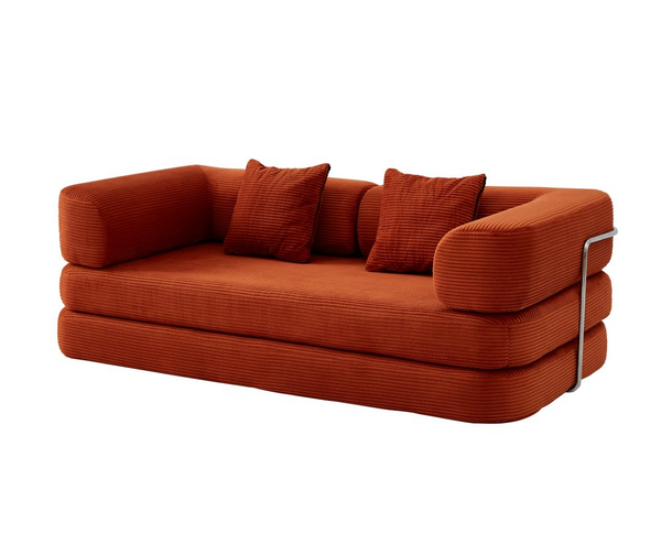 Nuvon-new Sofa Bed-Rust