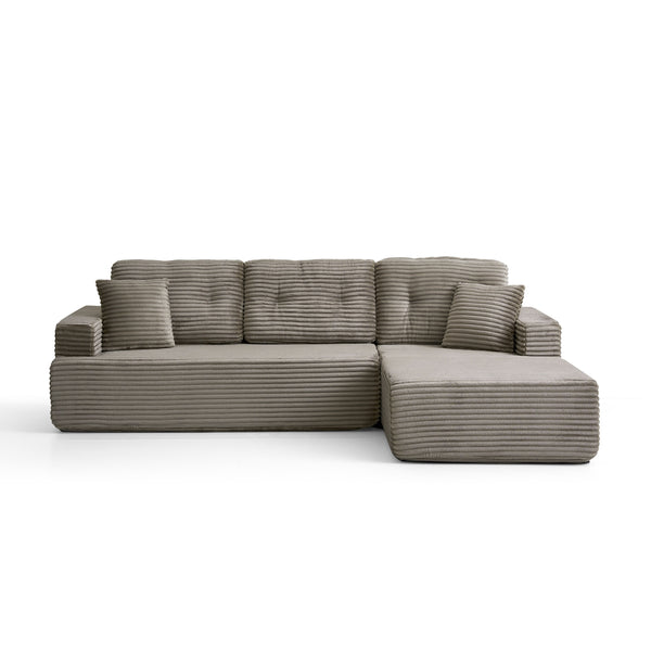 FlexiCloud XL NEW Modular Sofa Bed-Stone Gray