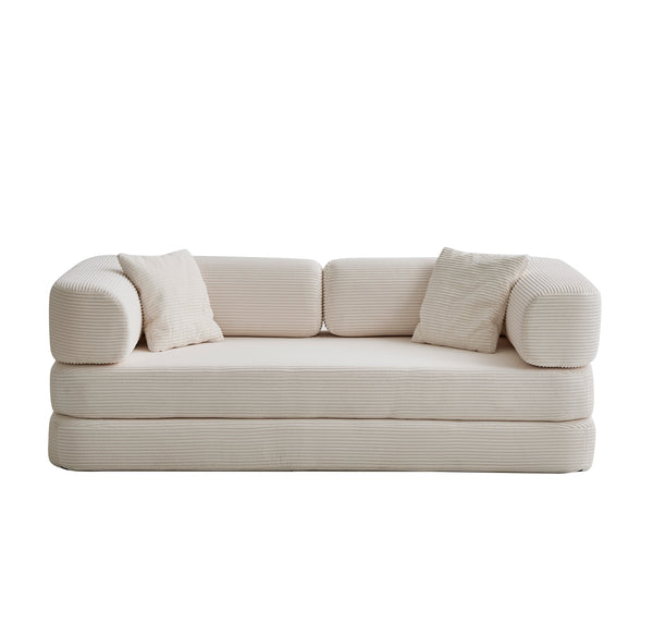 Nuvon-new Sofa Bed-Cream White
