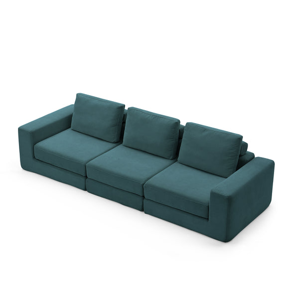 CloudPad Convertible 3-Seater- TURQUOISE