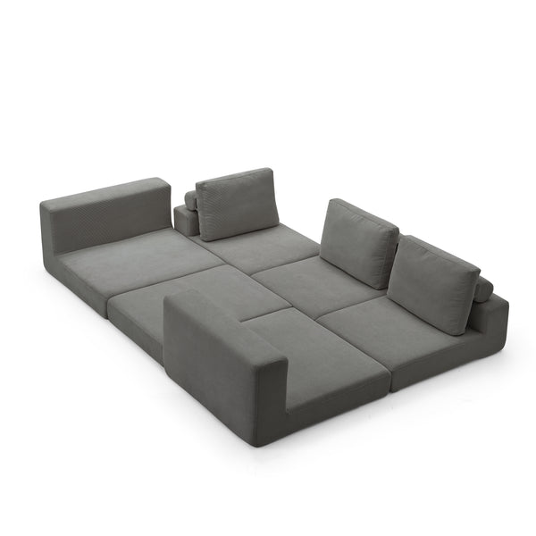 ModuLuxe Sofa 3-Seater-dark grey