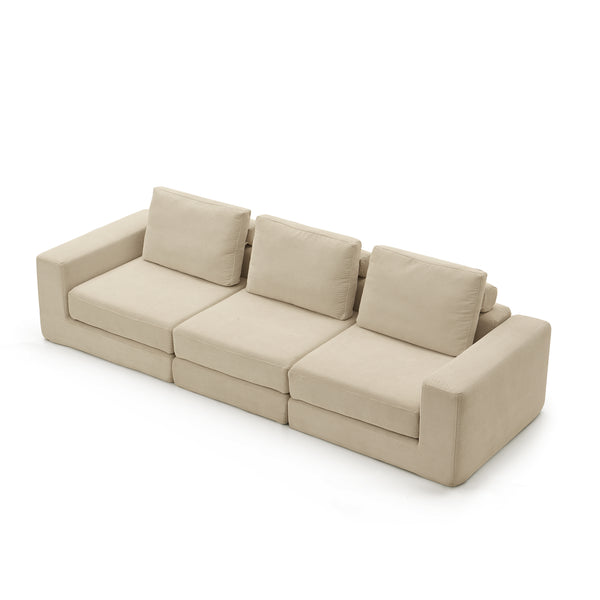 ModuLuxe Sofa 3-Seater-BEIGE