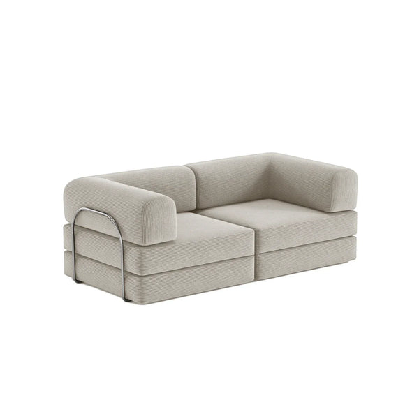 FlexiCloud Modular Sofa Bed-Eggshell