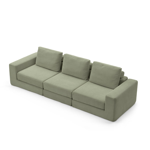 ModuLuxe Sofa 3-Seater-seafoam