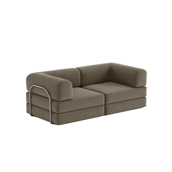 FlexiCloud Modular Sofa Bed-Coffee