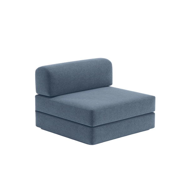 FlexiCloud Modular Single Seat-Aegean Blue