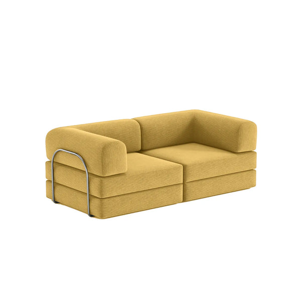 FlexiCloud Modular Sofa Bed-Yellow