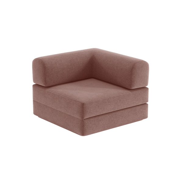 FlexiCloud Modular Corner Seat-Dusty Rose