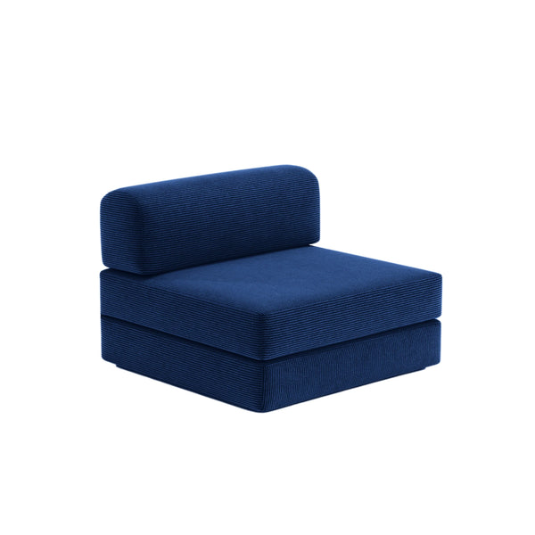 FlexiCloud Modular Single Seat-Blue